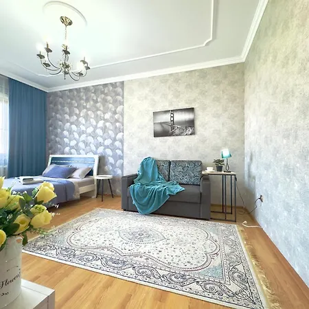 Gagarin One Bedroom Apartment Almaty Exterior photo
