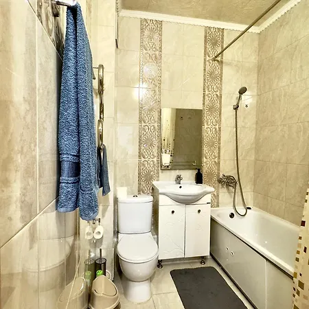Gagarin One Bedroom Apartment Almaty Exterior photo