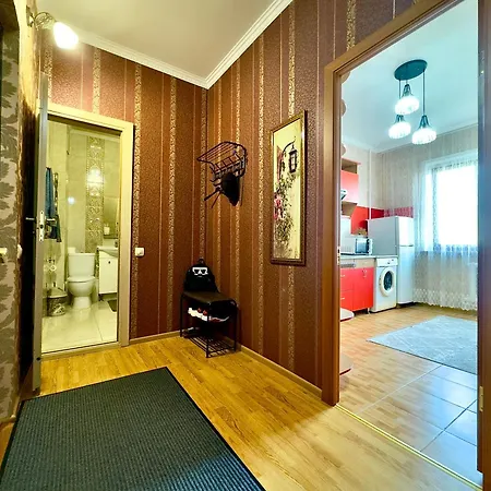 Gagarin One Bedroom Apartment Almaty Exterior photo